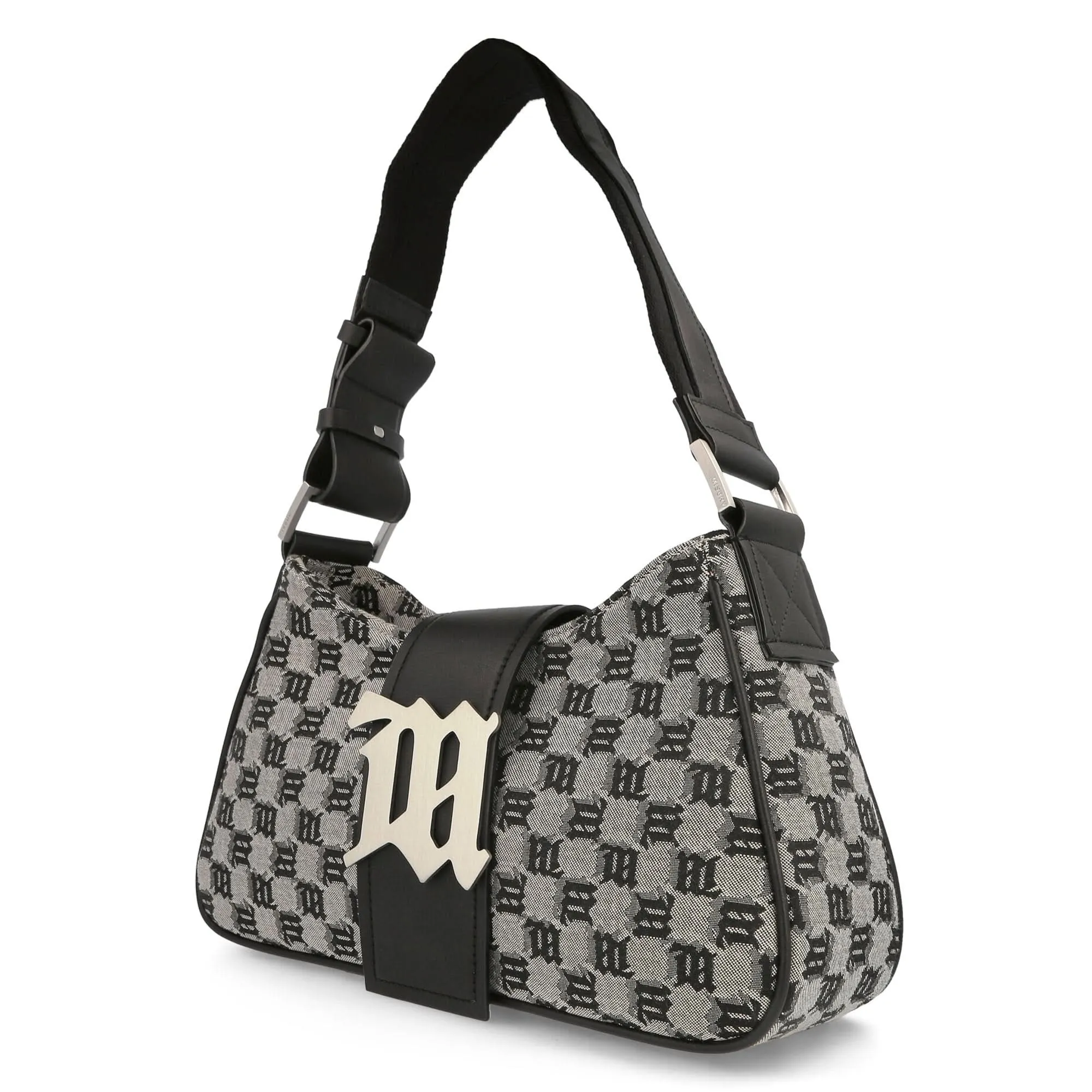 Jacquard Monogram Shoulder Bag Medium