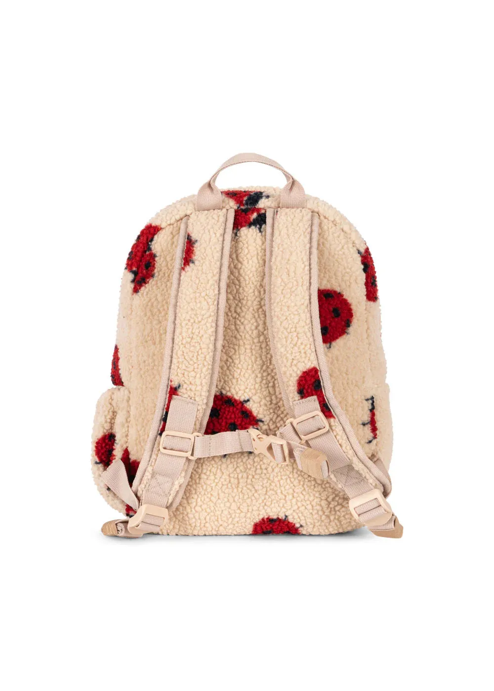 JODY TEDDY BACKPACK GRS - LADYBUG SAND
