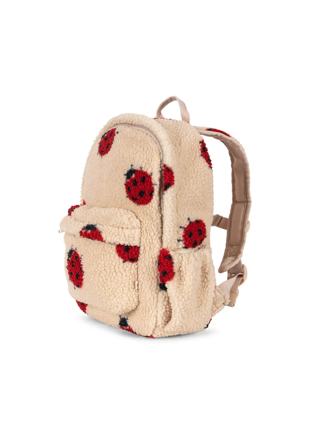 JODY TEDDY BACKPACK GRS - LADYBUG SAND