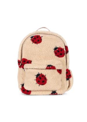 JODY TEDDY BACKPACK GRS - LADYBUG SAND