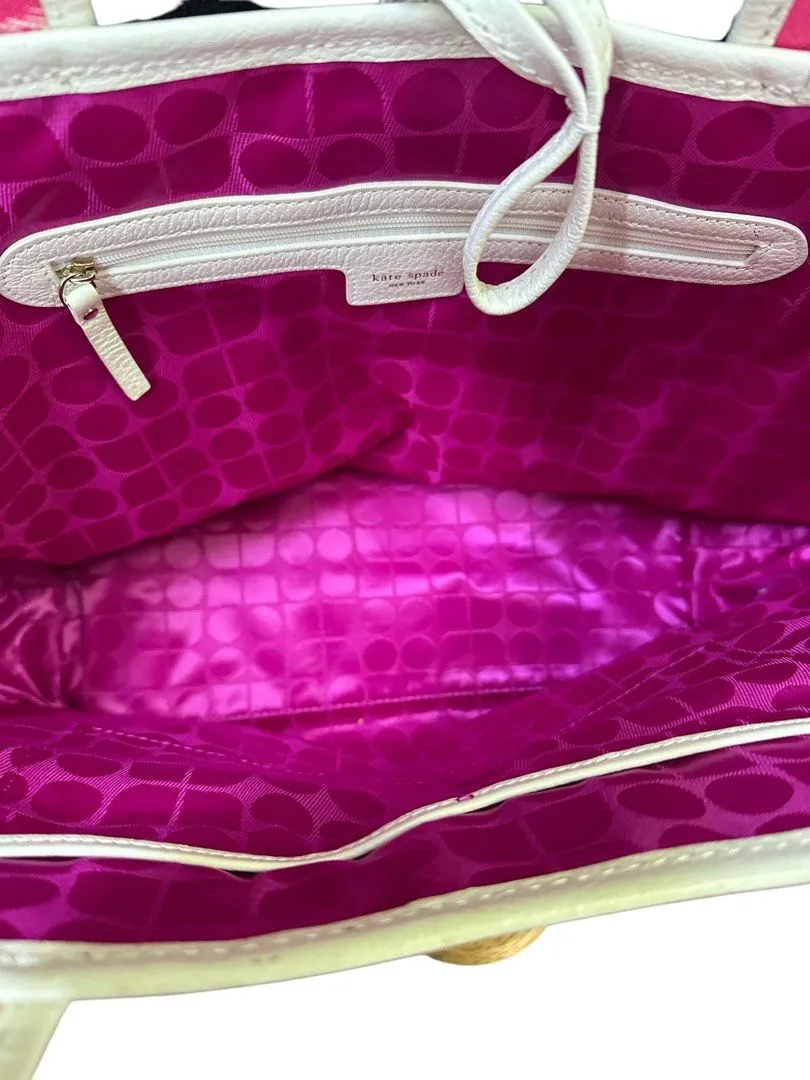 Kate Spade Pink Tote Bag (H27 x L30 x W15 cm)
