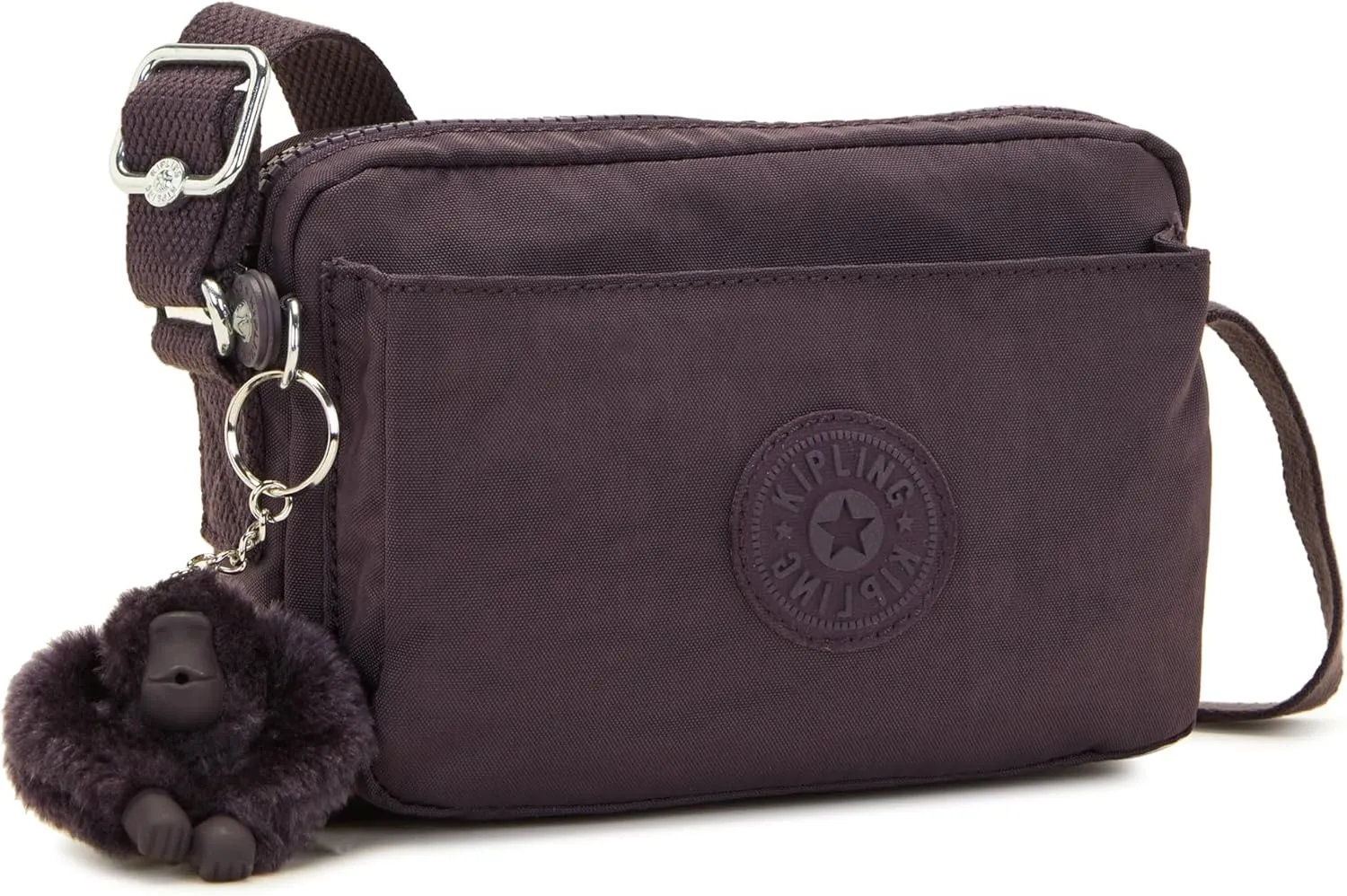 Kipling Women's Abanu Crossbody Bag, Lightweight, Adjustable Waist Pack with Multi-Compartment Zip Pockets