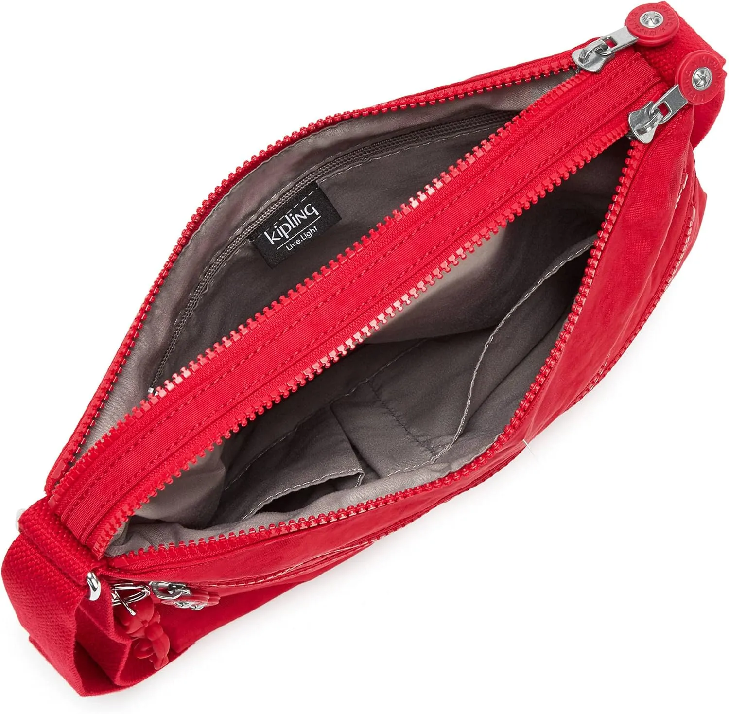 Kipling Women’s Alvar Crossbody, Super Light, Durable Messenger, Nylon Shoulder Bag