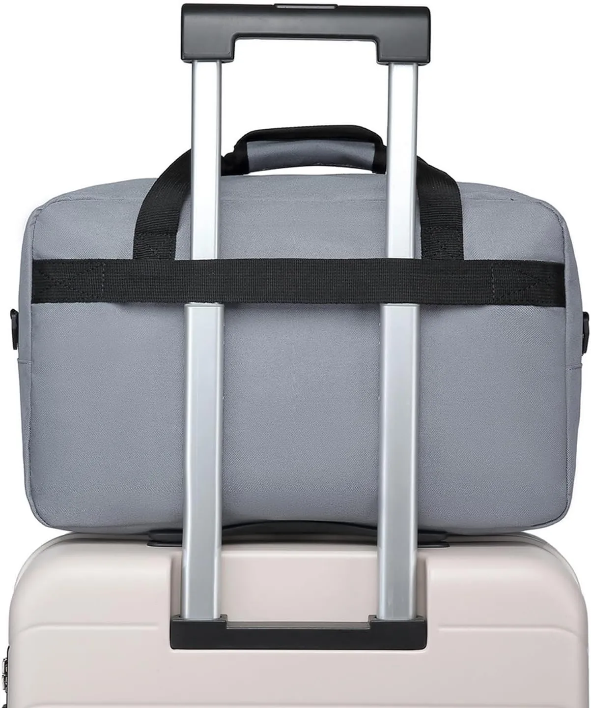 Kono Travel Duffel - 20L Under Seat Carry-On Sports Tote Gym Weekender Overnight Bag - 15.75"x9.84"x7.87" Light Gray