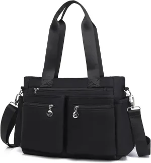 Large Tote Bag for Women, Waterproof Crossbody Purse With Multi Pockets, Shoulder Bag for Work