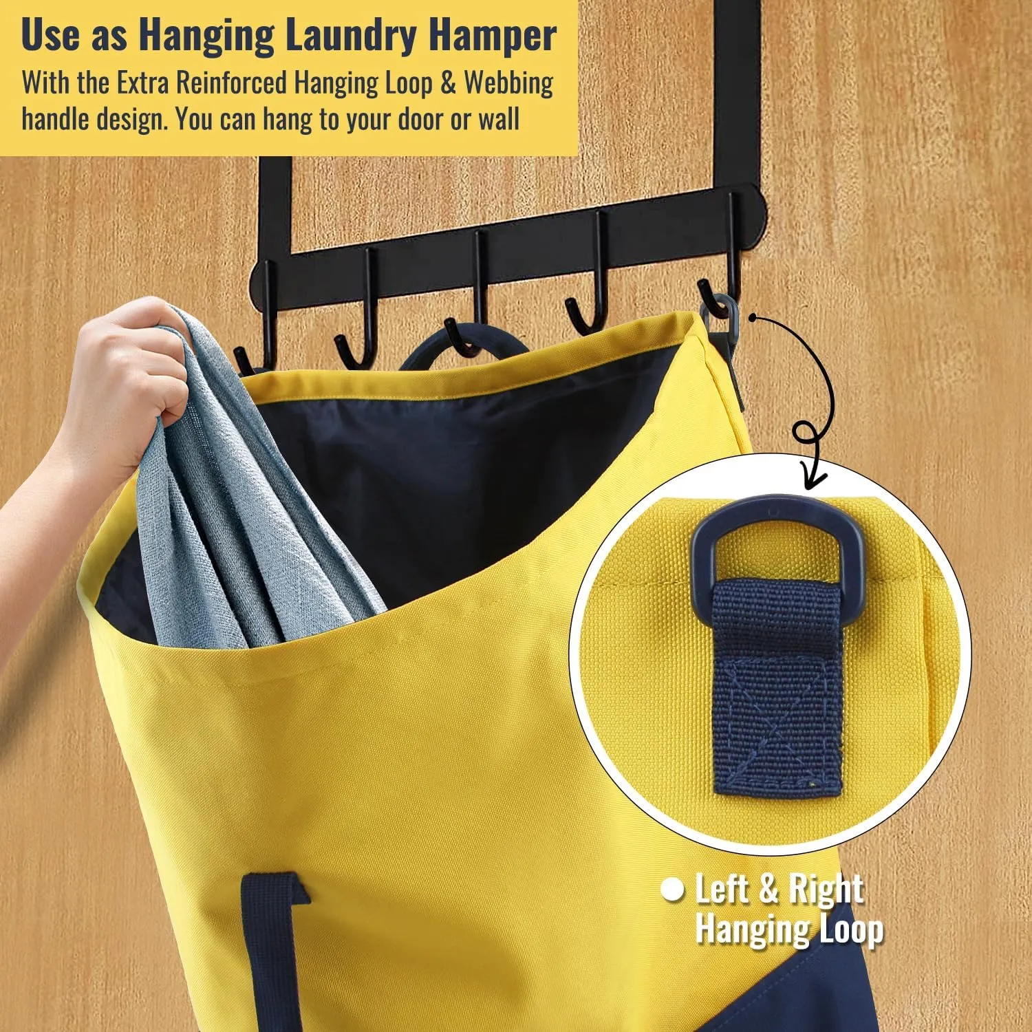 Laundry Bag Backpack, 125L Extra Large Travel Laundry Bags with Shoulder Straps, Adjustable & Extendable Design, Laundry Hamper Bag with 3 Pockets for Laundromat, College, Travel, Camping