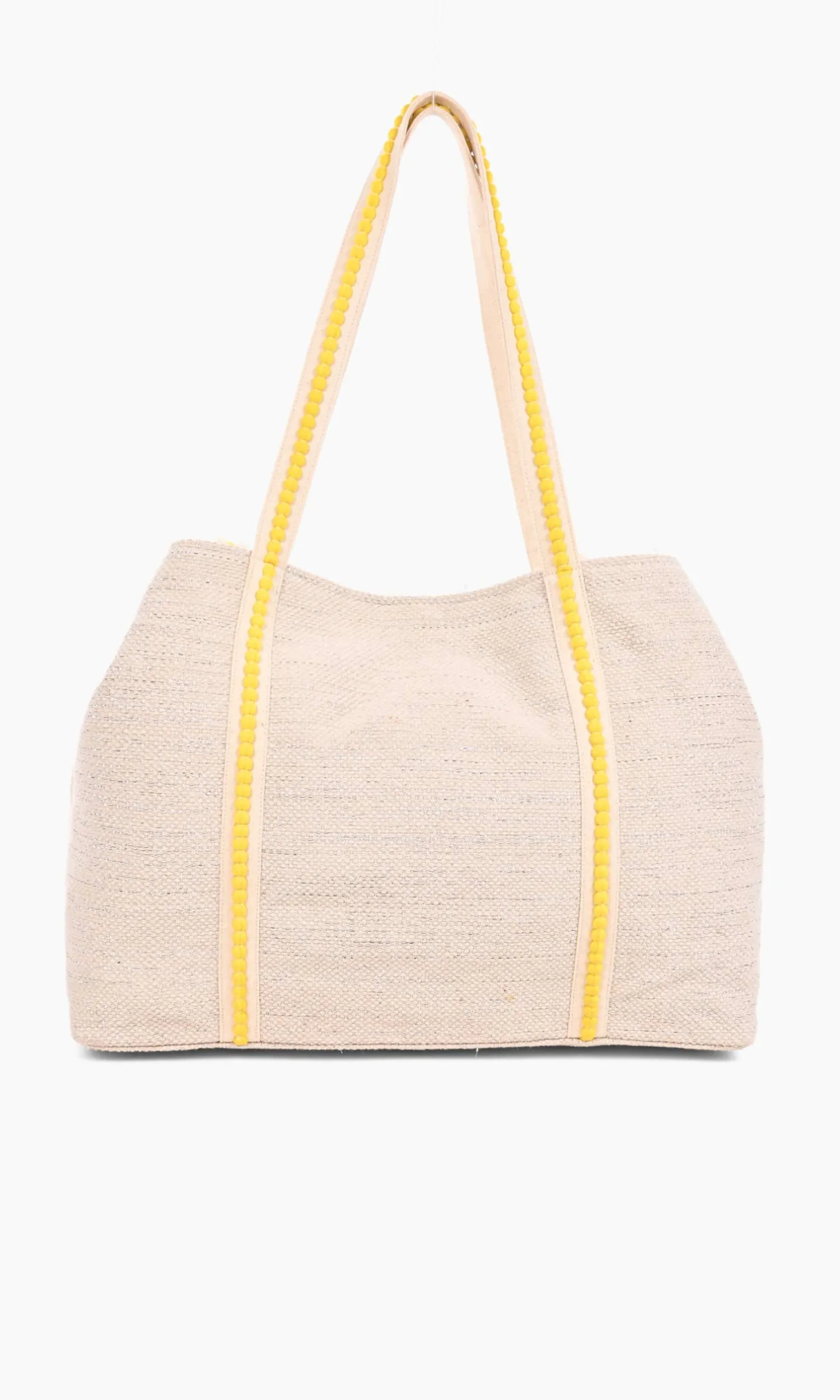 Lemonade Beaded Tote