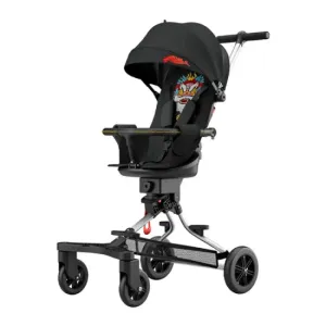 Lightweight Travel Stroller for Baby & Toddlers - Easy Fold & Compact Stroller with Canopy, Storage Basket, Multi-Position Recline & Convenient One-Hand Fold - Airplane Stroller for Infants & Newborn