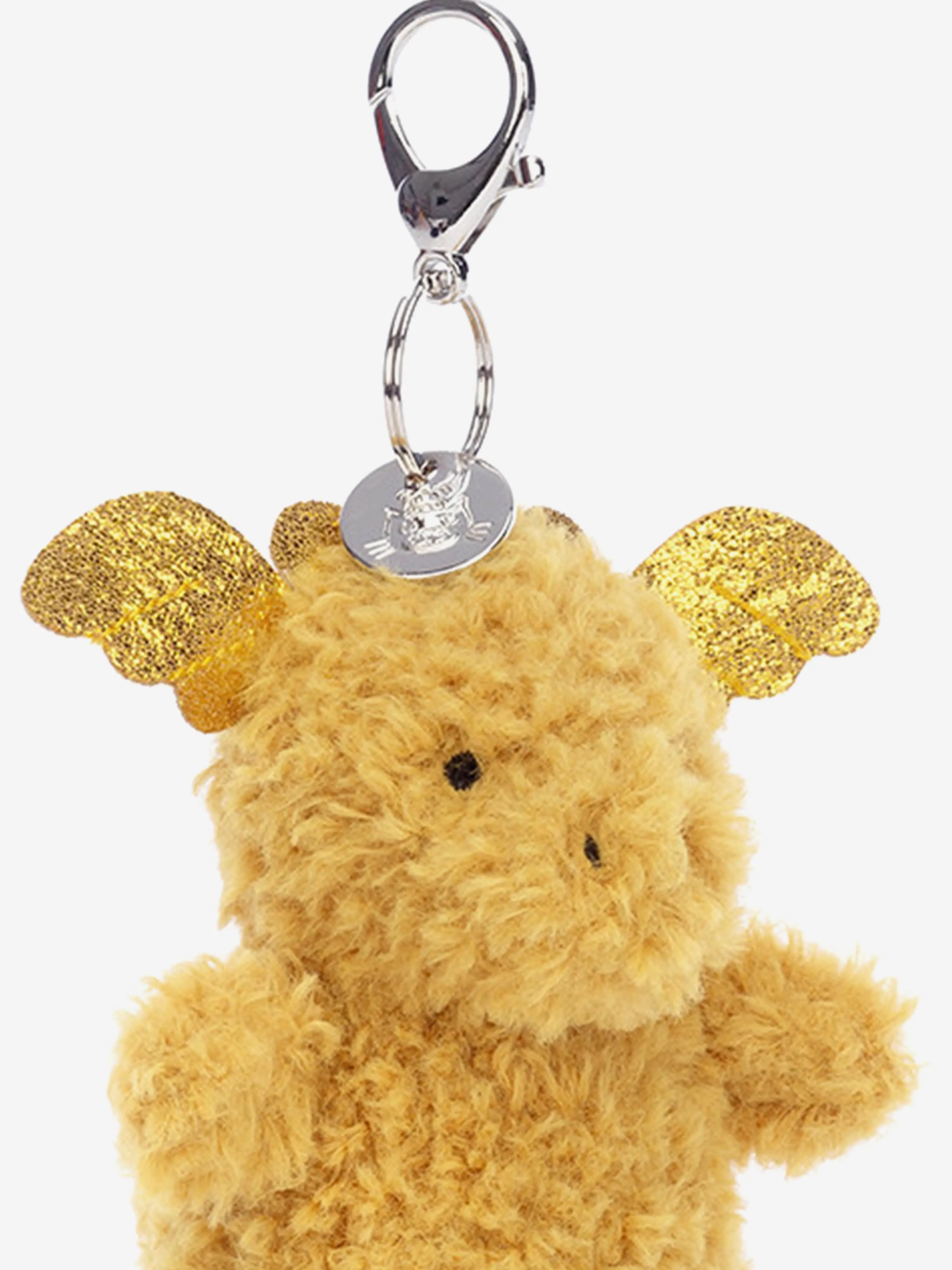 Little Dragon Bag Charm in Yellow (16cm)