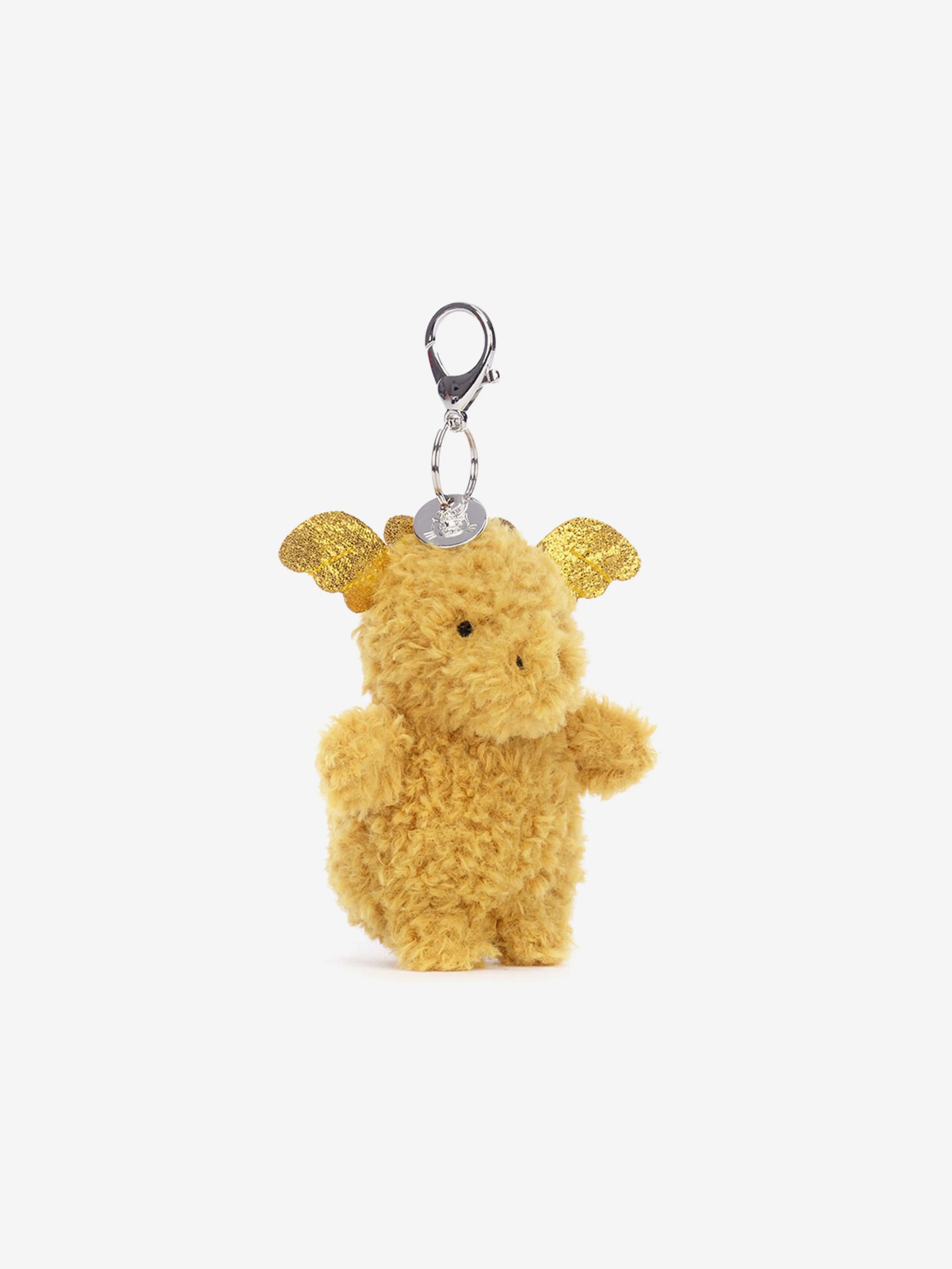 Little Dragon Bag Charm in Yellow (16cm)