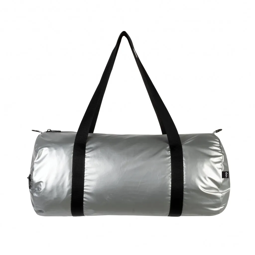 LOQI Weekender Metallic - Silver/Rose Gold