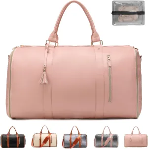 Luxemega Bag, 2 In 1 Luxemega Bag with Wheels, Luxemega Travel Bag Carry On, Convertible Duffel Bag Large Overnight Bags (A-03)