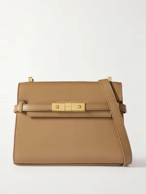 Manhattan mini leather shoulder bag