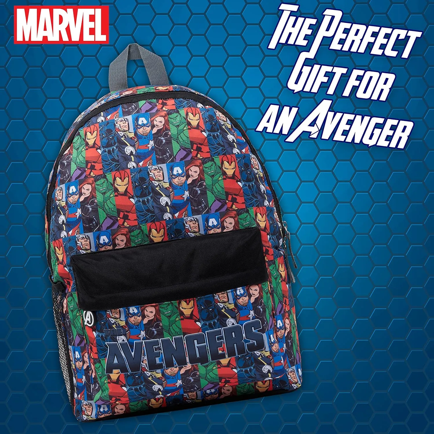 Marvel Backpack - Bags for Travel, Sports Rucksack Gifts (Multicolor)