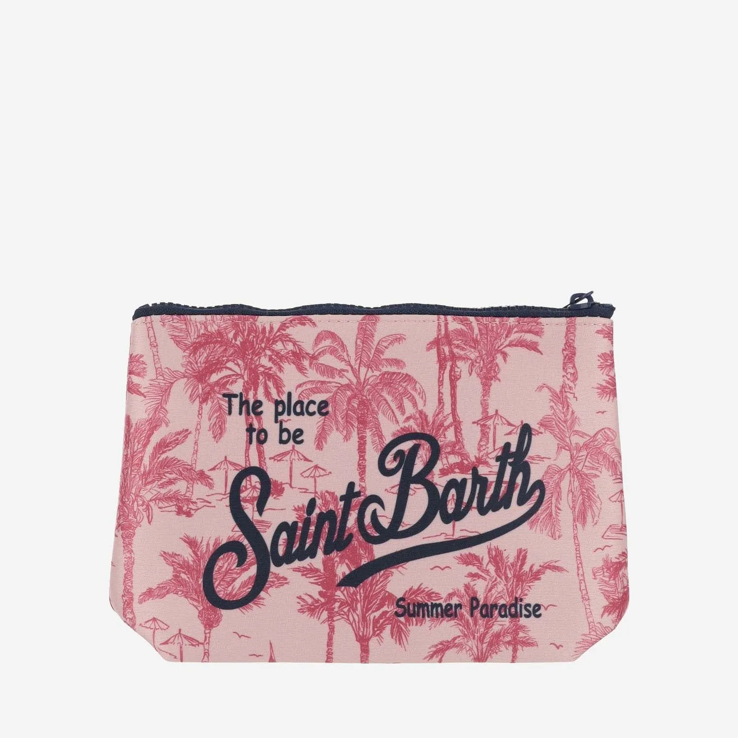 Mc2 Saint Barth Scuba Clutch Bag With Graphic Print