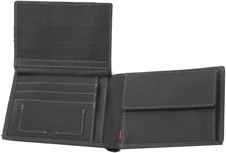 Men's Coin Pouch, Black, One Size
