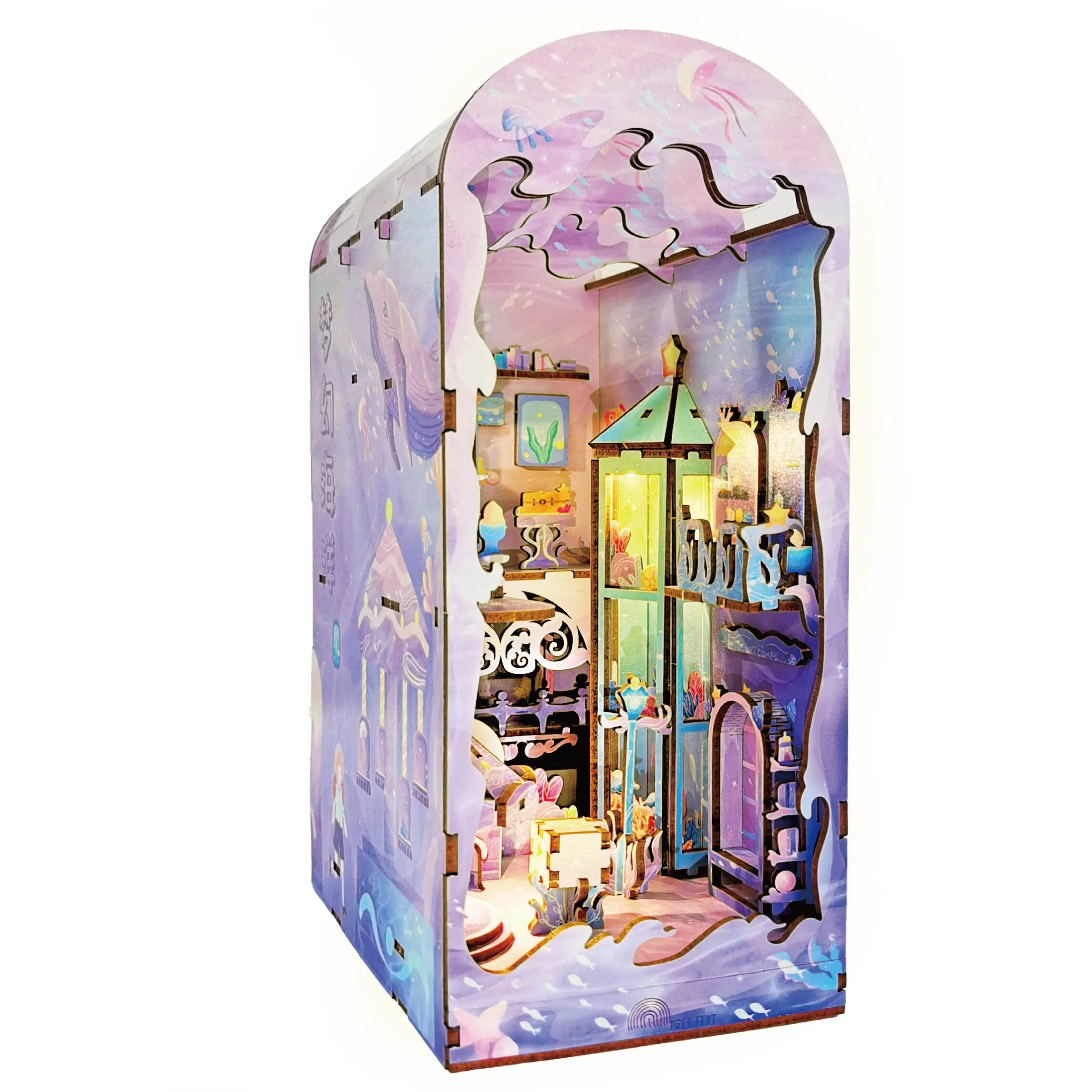 Merry Christmas DIY Crafts Book Nook