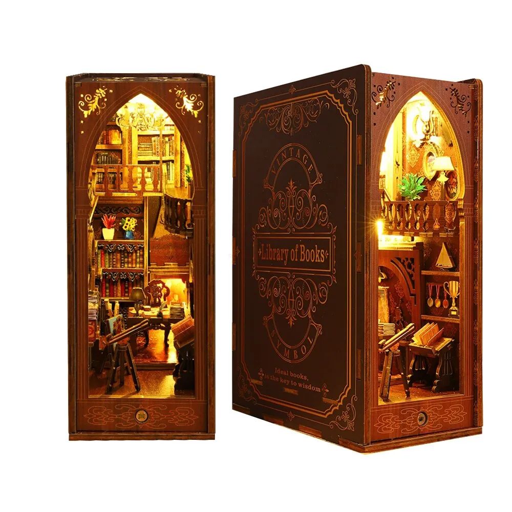 Merry Christmas DIY Crafts Book Nook