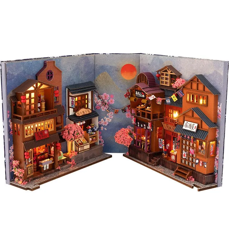 Merry Christmas DIY Crafts Book Nook