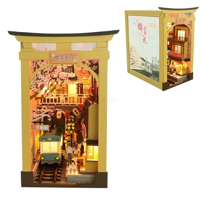 Merry Christmas DIY Crafts Book Nook