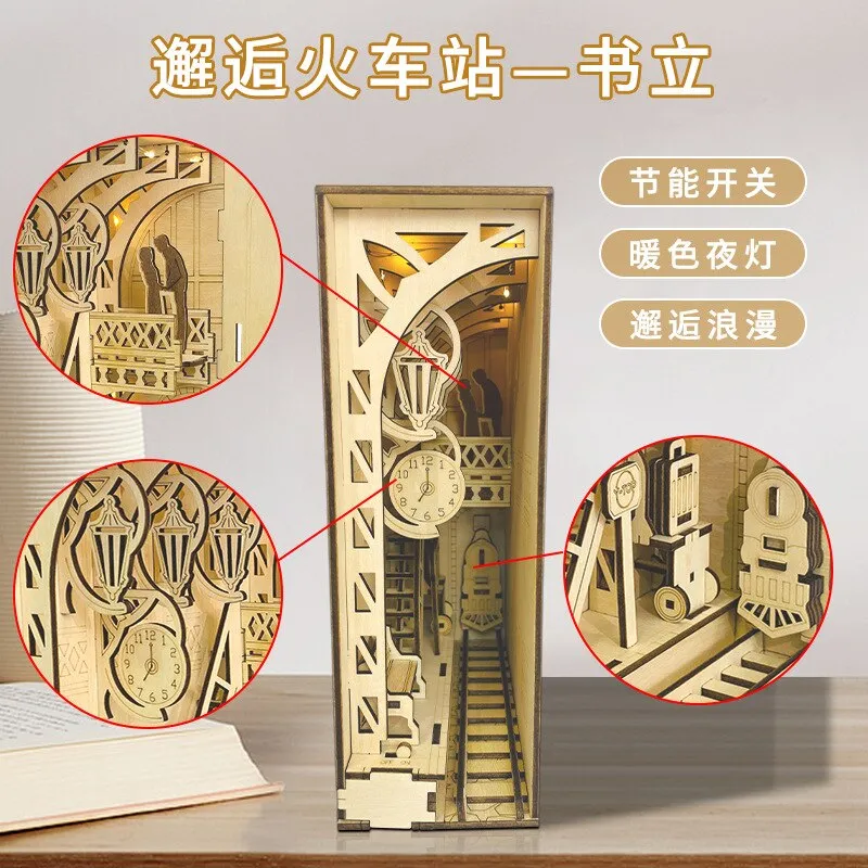 Merry Christmas DIY Crafts Book Nook