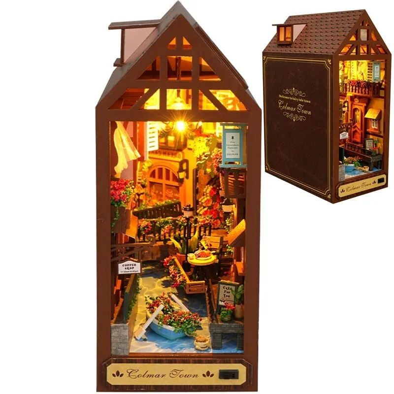 Merry Christmas DIY Crafts Book Nook