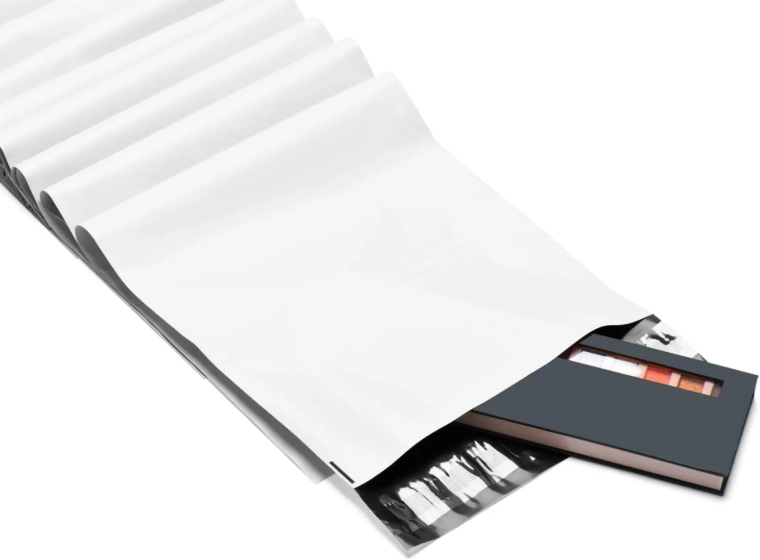 Metronic 1000 Pack 6x9 inch White Poly Mailer Envelopes Shipping Bags with Self Adhesive, Waterproof and Tear-Proof Postal Bags