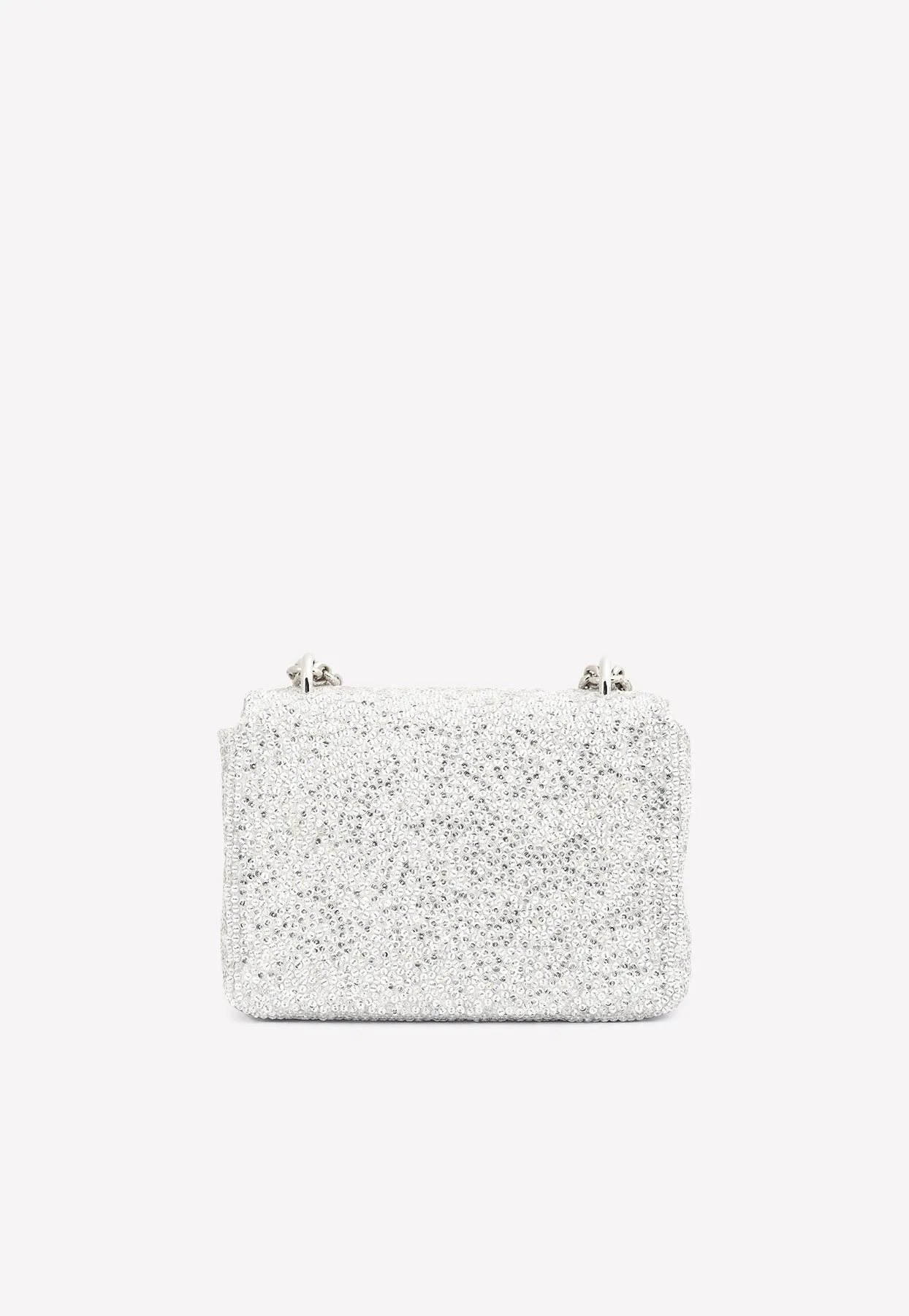 Mini-Soft Natalia Shoulder Bag with All-Over Sequins