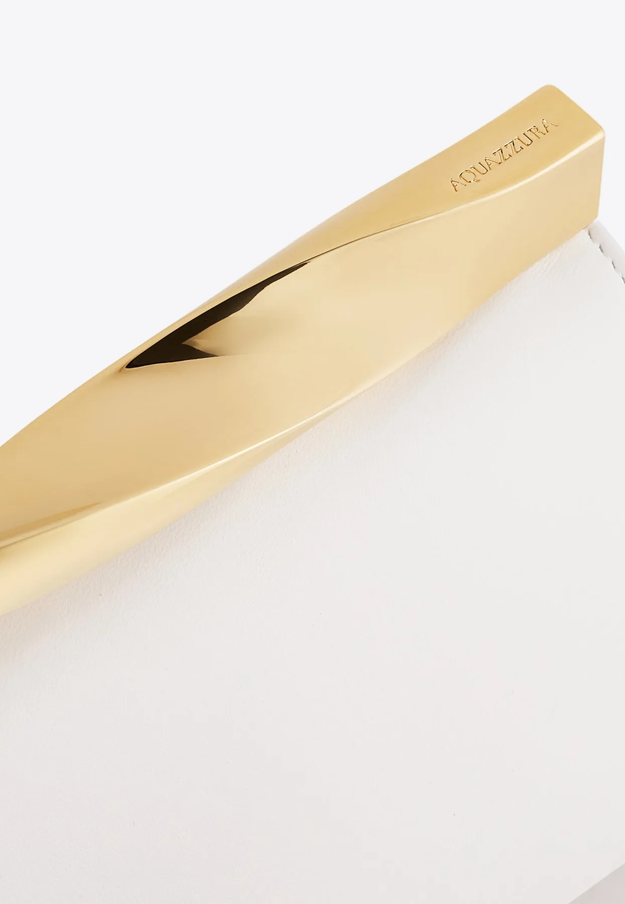 Mini Twist Nappa Leather Clutch