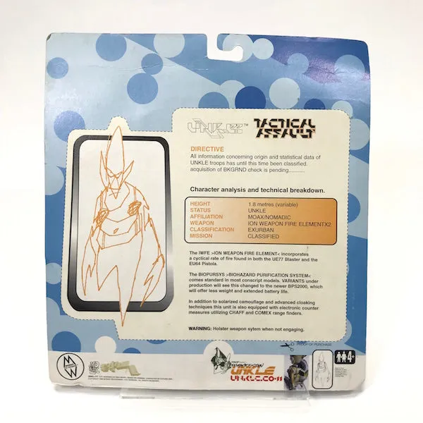 Mo Wax Unkle (Futura) x Ben Drury 1998 Pointman Figure Blue