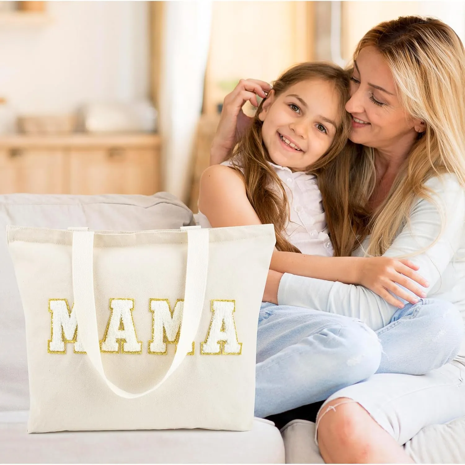 Mom Mama Bag Mother Gifts New Mom gifts Birthday Gifts for Mom Hospital Tote Bag Women Labor Delivery Bag Pregnant Mom Gift Soccer Mom Essentials Pregnancy Must Haves Mom Bags for Everyday Shopping
