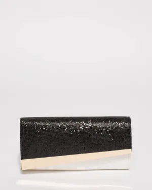 Monochrome Elly Diagonal Clutch Bag