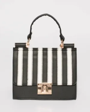 Monochrome Lyla Top Handle Tote Bag