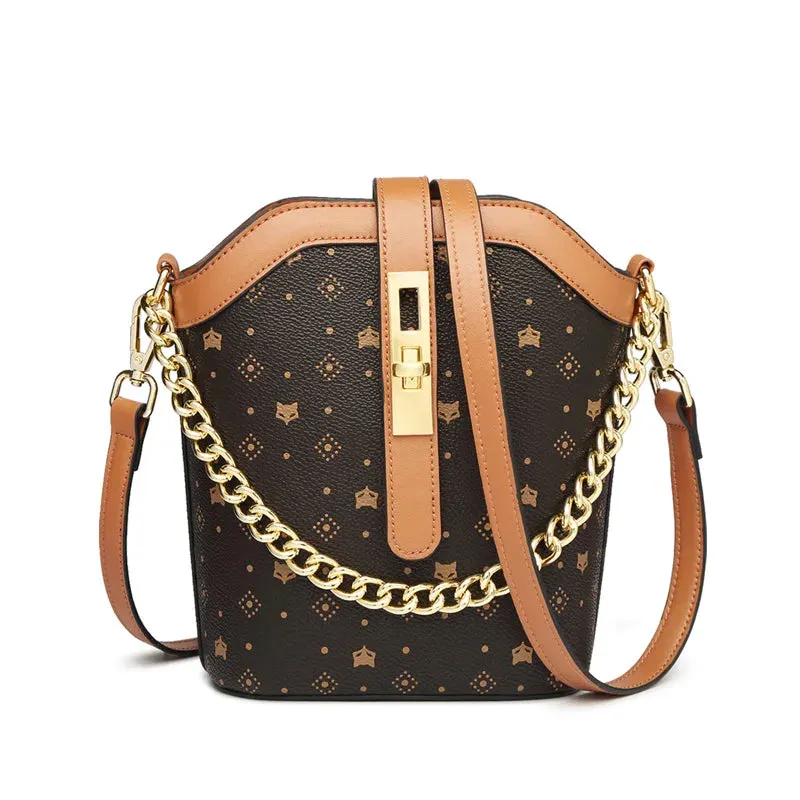 Monogram PVC Bucket Bag