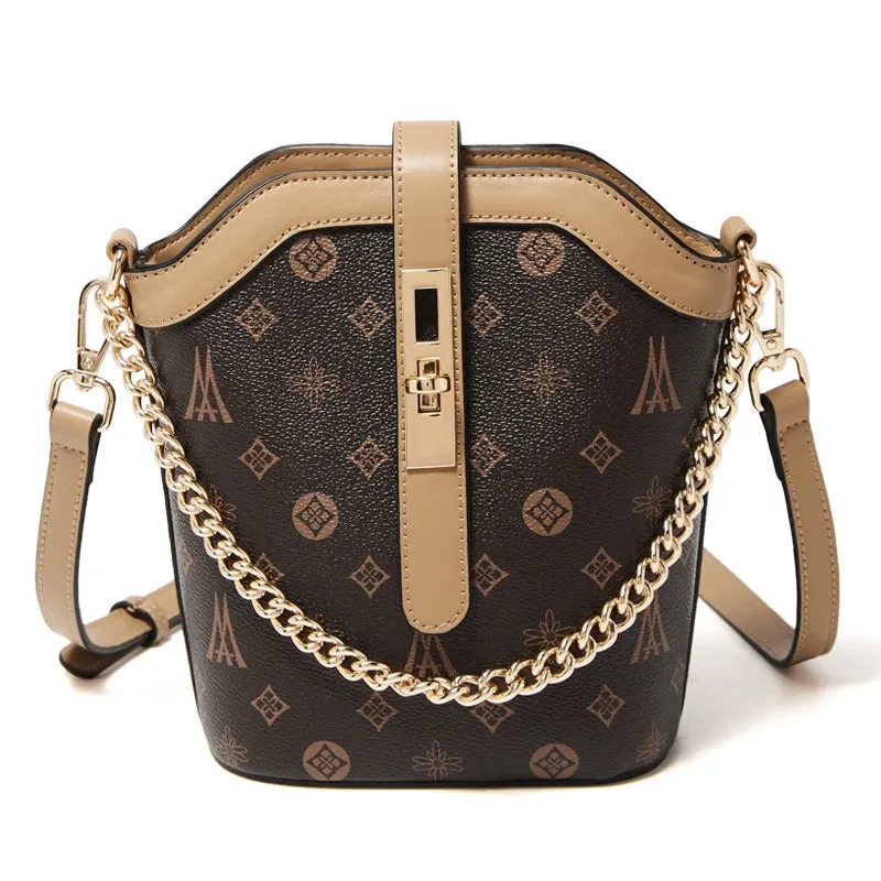 Monogram PVC Bucket Bag