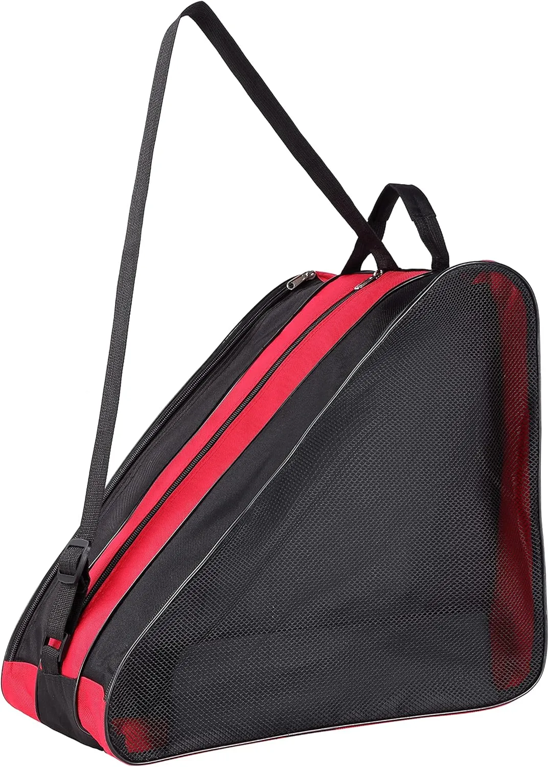 MXiiXM® Roller Skate Bag, Breathable Ice Skate Bags with Adjustable Shoulder Strap, Oxford Cloth Skating Shoes Storage Bag for Women Men Kid and Adults Roller Skate Accessories