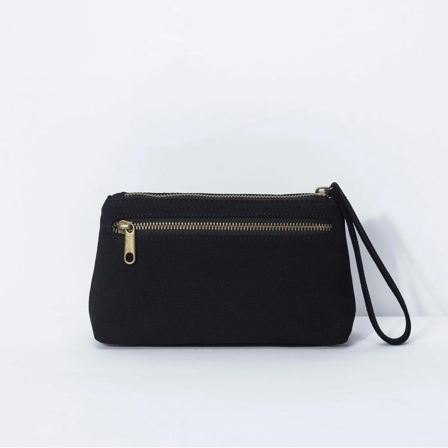 Nylon Wristbands Bag Makeup Pouch for Purse Waterproof Wristbands Bag with Zipper Pocket Credit Card Pouch