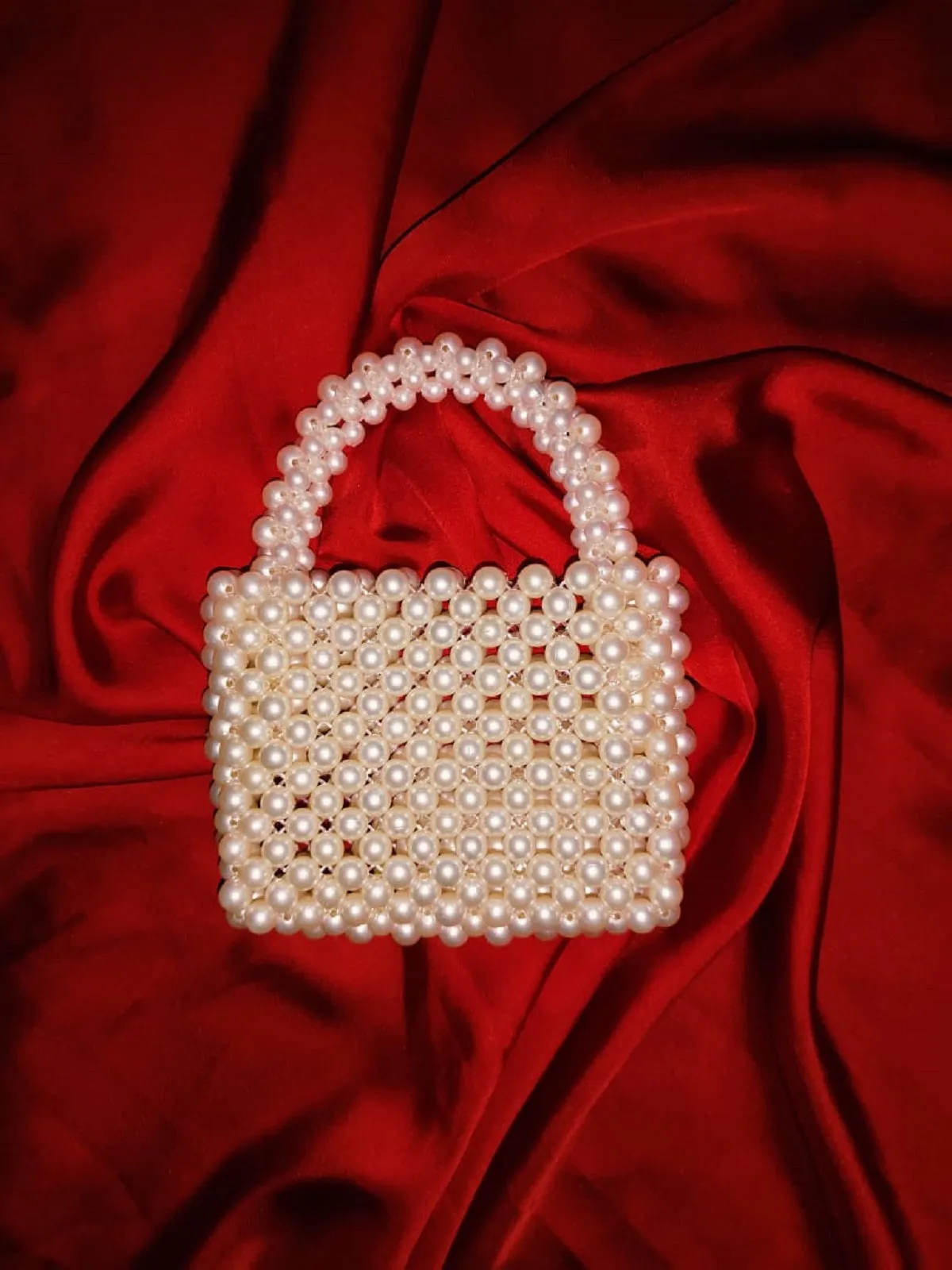 Off-White Mini Pearl Cross body bag