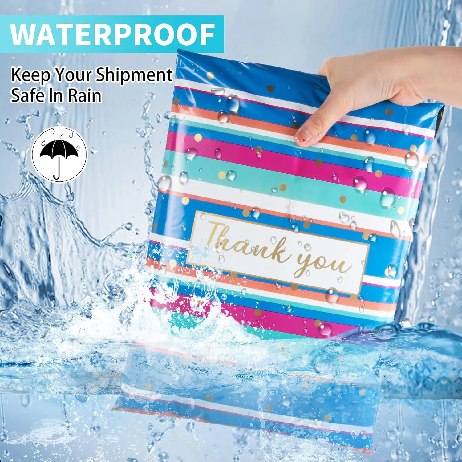 Oududianzi Poly Mailers 10x13, 100PCS Shipping Bags, Mailing bags, Packaging Bags, Mailers Poly Bags for Shipping, Shipping Envelopes, Packaging Bags for Small Bussiness