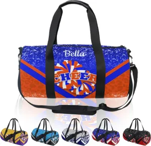 Personalized Cheerleading Bag for Girls, Custom Cheer Sport Duffel Bags with Name, Gym Bag for Cheerleaders Gift