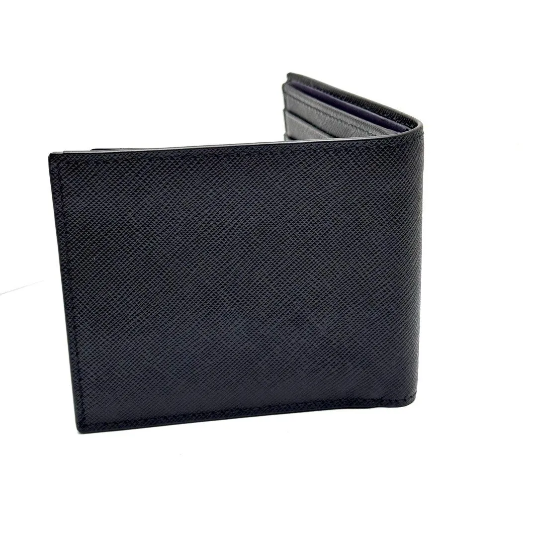 PRADA Bi-fold Wallet ,Black