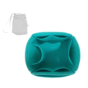 Premium Purse Organizer compatible with Goyard Petit Flot Bucket Bag Organizer, fits PM Petit Float Insert, 2mm Thick Premium Felt Snug Sturdy (For Petit Flot PM, Mint)
