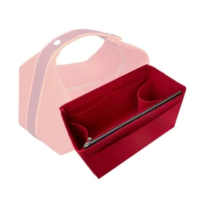 Premium Purse Organizer for Bride-a-brac Insert, PM Bride-a-brac case organizer, Trousse Bride A Brac GM Organizer, 2mm Thick Felt Snug Sturdy (For Large Bride-a-Brac (GM), Beige)