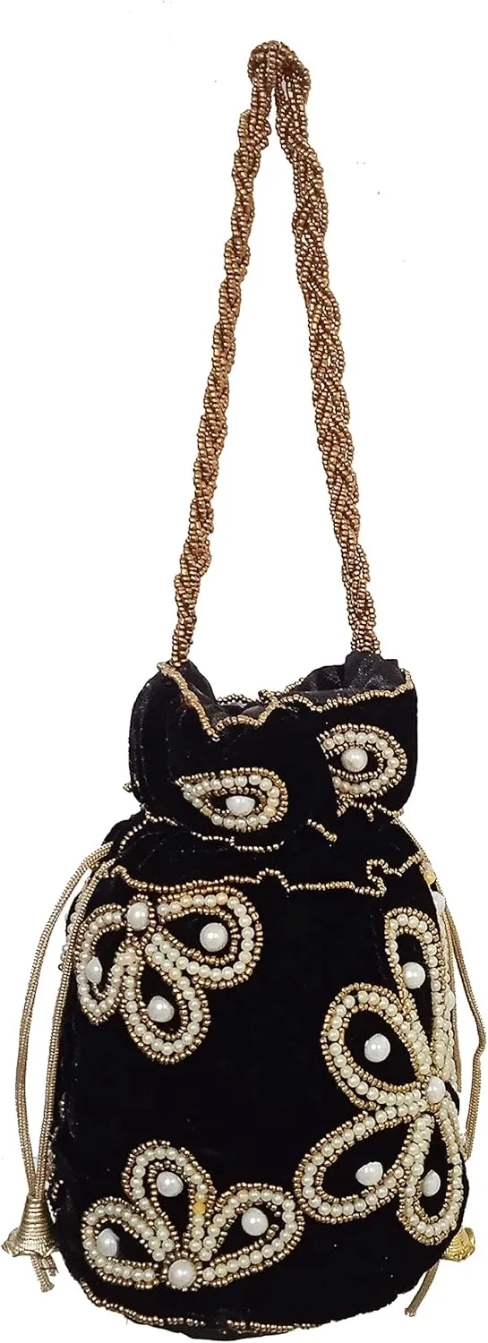 Purpledip Potli Bags Drawstring Purse (Potli02$)