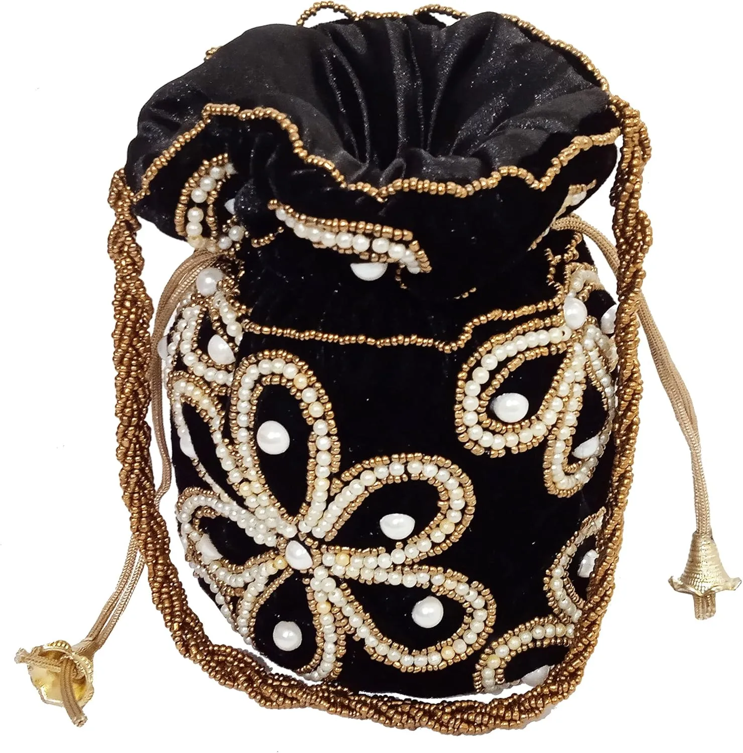 Purpledip Potli Bags Drawstring Purse (Potli02$)