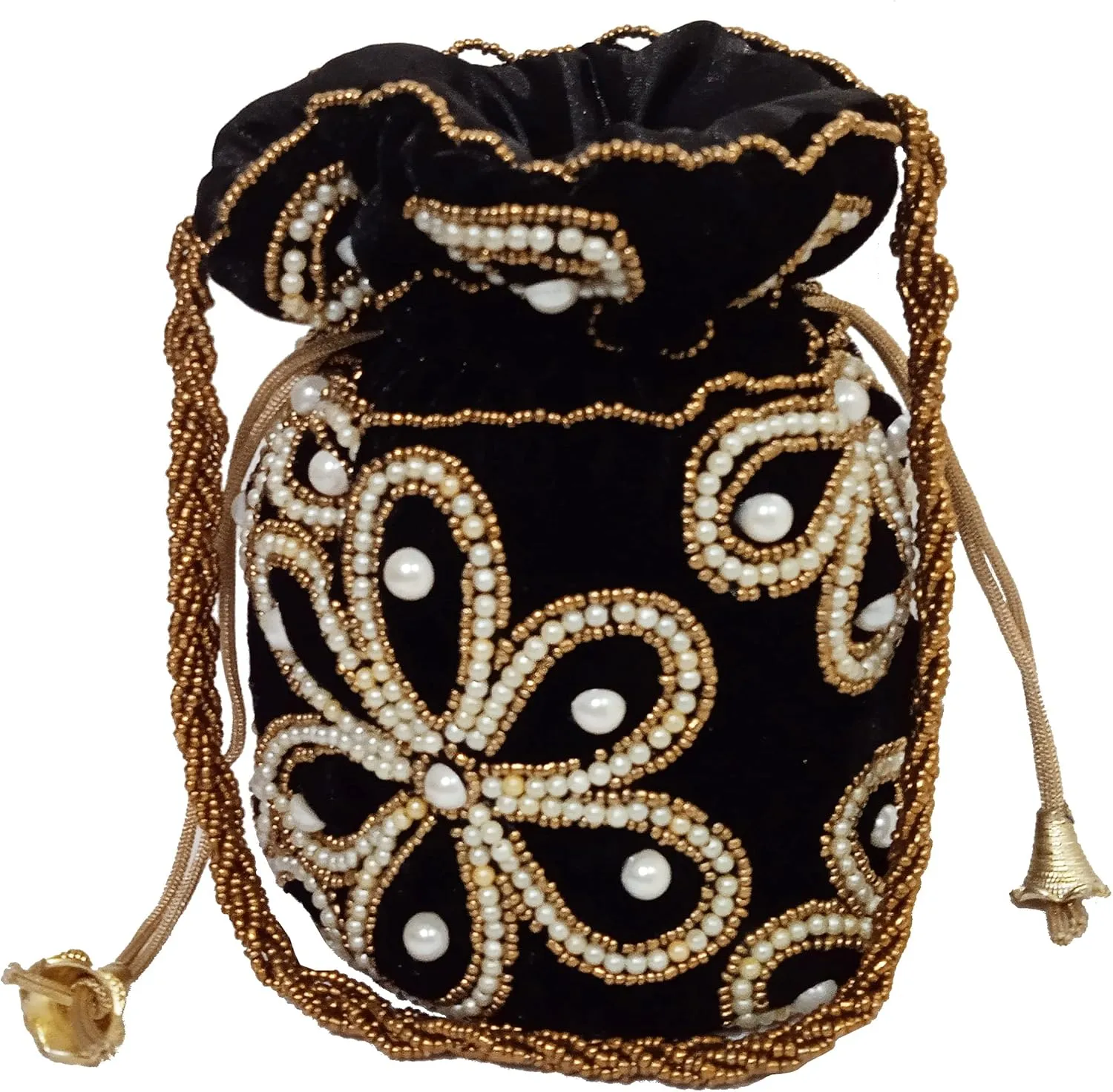 Purpledip Potli Bags Drawstring Purse (Potli02$)