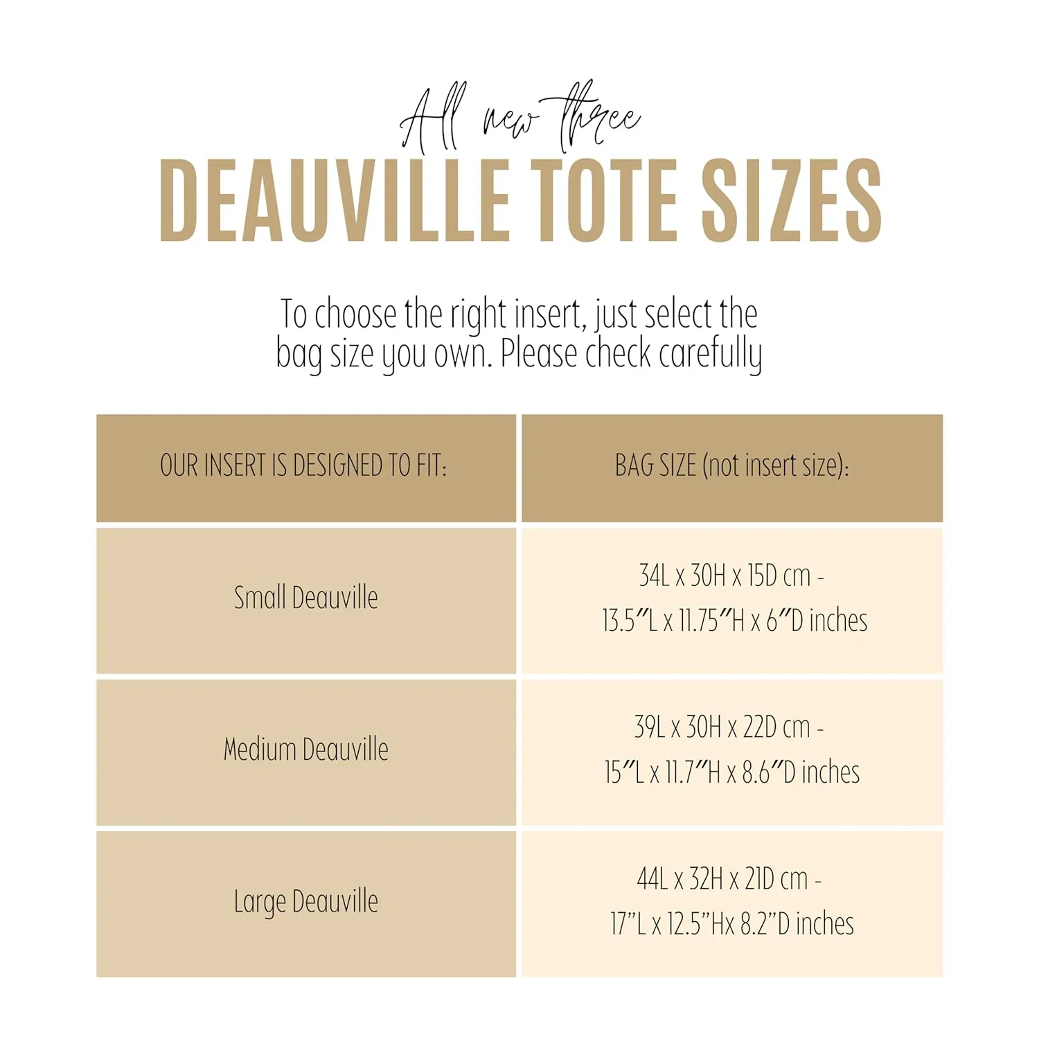 Purse Organizer compatible with Deauville Tote Bag Organizer Large, fits Medium Deauville Tote Bag Insert New Small, Handmade 2mm Premium Felt Gold Zipper (For Medium Deauville, Geyser Blue)