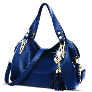 Quality PU Leather Tassel Bag Shoulder Bags Women Messenger Bags Women Handbag Women Leather Handbags