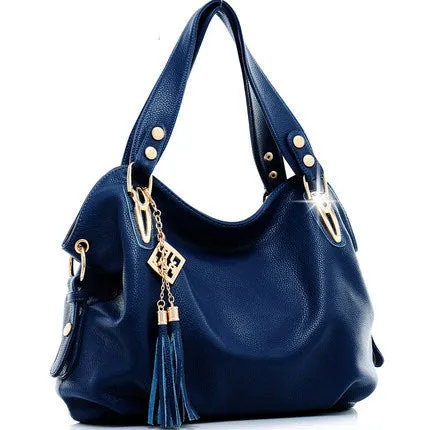 Quality PU Leather Tassel Bag Shoulder Bags Women Messenger Bags Women Handbag Women Leather Handbags