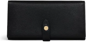 RADLEY London Arlington Court Women's Large Leather Flapover Wallet (Black)